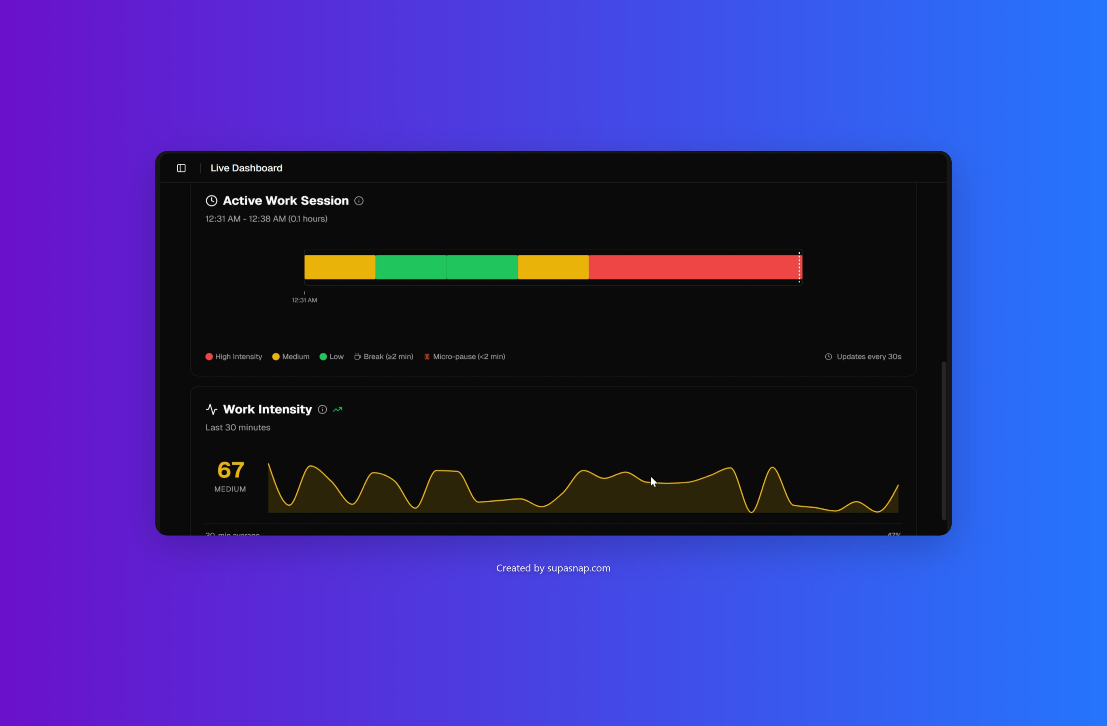 HealUp Application Screenshot